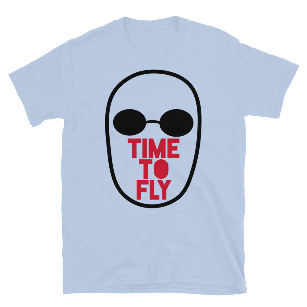 The Matrix Time To Fly TShirt - Light Blue Color - https://ascensionemporium.net